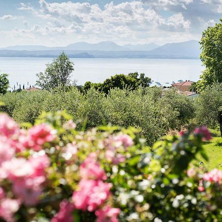 Villa Con Vista Mozzafiato Sul Lago Bardolino Exterior foto